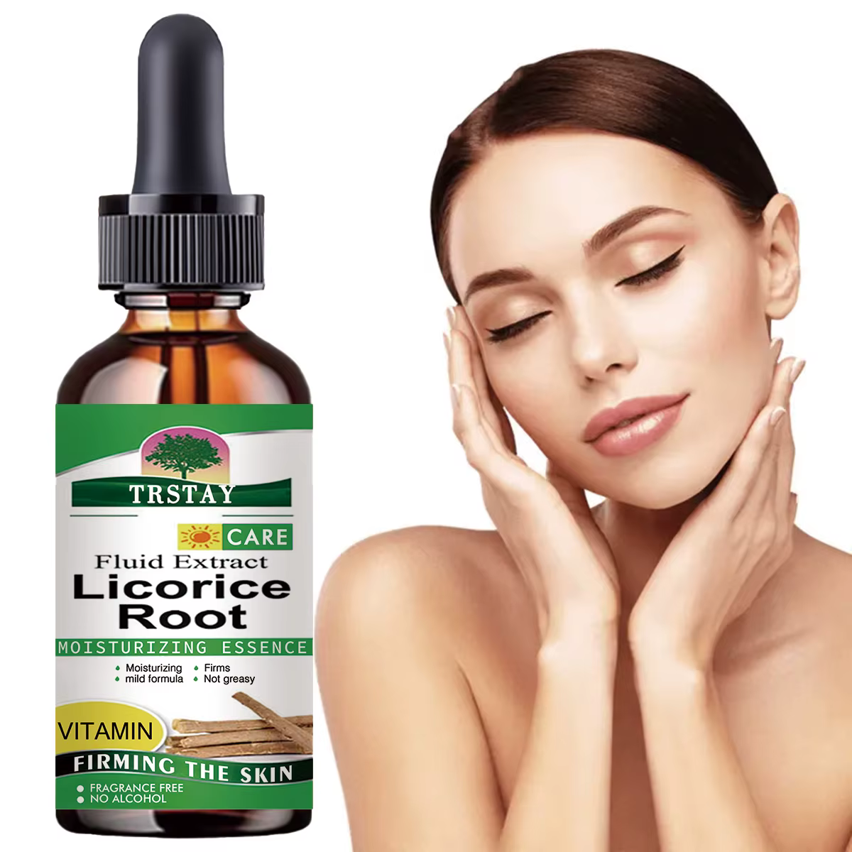 Sérum réparateur raffermissant pour les pores, Essence de réglisse hydratante, 5ML/15ML/30ML/50ML/DR