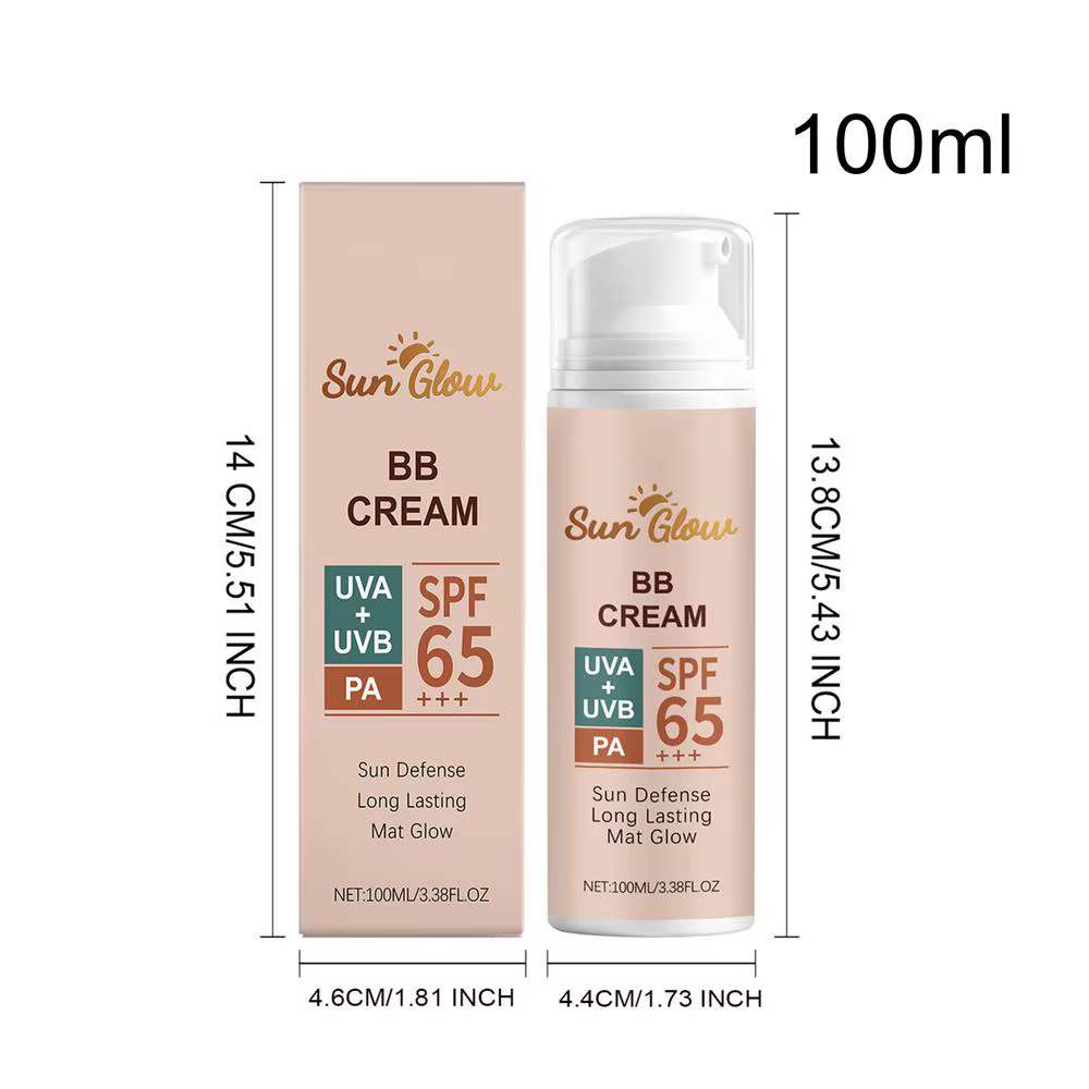 Crème BB SPF65, cosmétiques nourrissants, fond de teint hydratant, léger, hydratant, rafraîchissant,