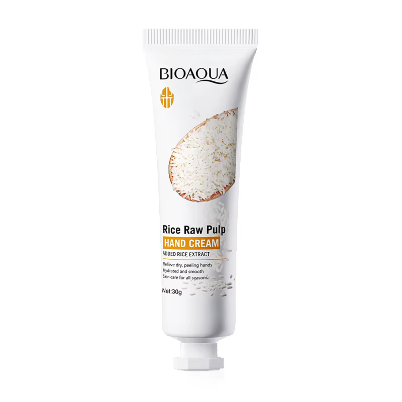BIOAQUA crème pour les mains au riz blanc blanchissant hydratant nourrissant Anti-âge crème pour les