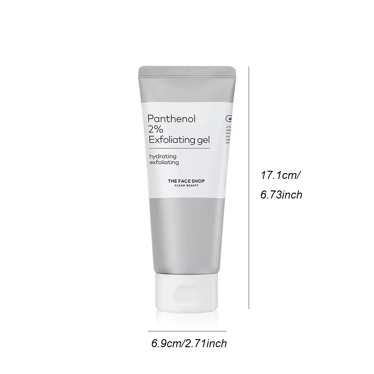 THE FACE SHOP ALLTIMATE PANTHENOL 2% GEL EXFOLIATANT 150 ml, rafraîchissant et Non collant, doux et