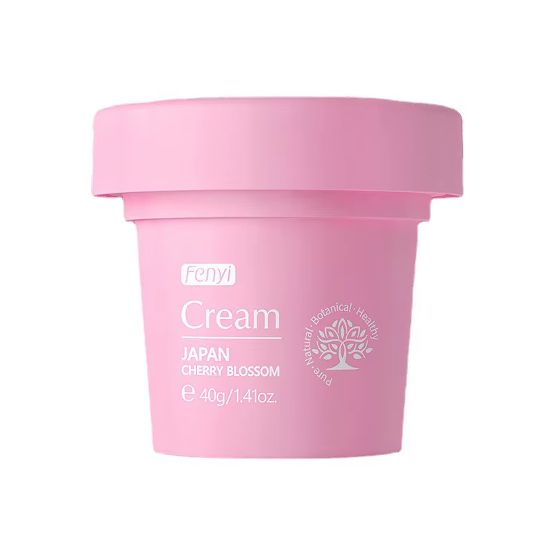 Crème hydratante pour la peau du visage cerise, Anti-séchéité, nourrissante, hydratation longue duré