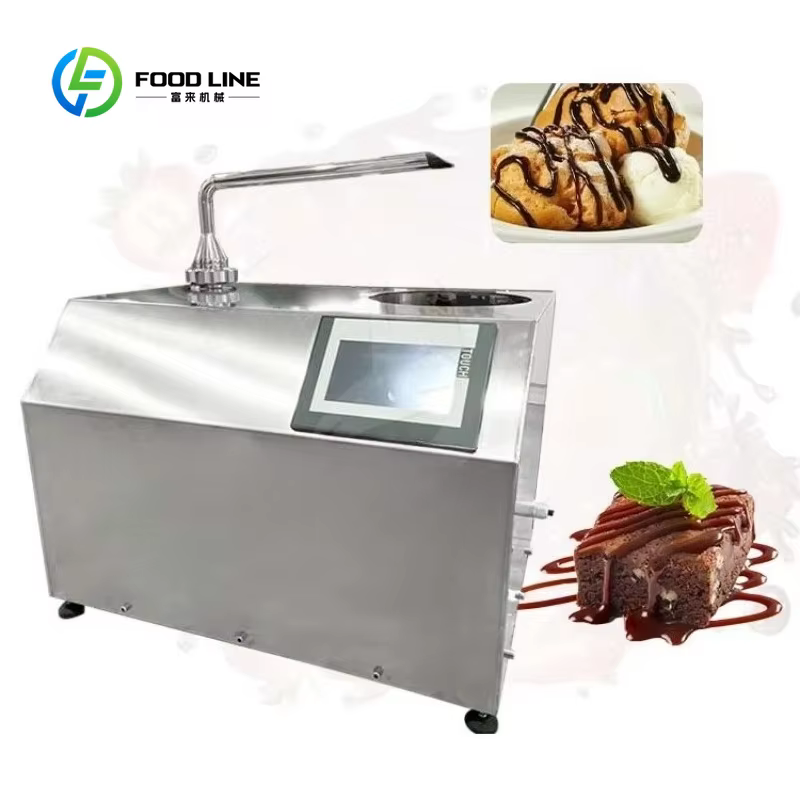 Distributeur de chocolat fondant personnalisé pour table, machine à garnir, équipement mini pour crè