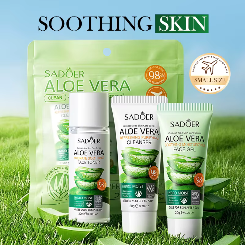 Ensemble de soins pour la peau du visage nettoyant pour le visage hydratant nettoyant pour le visage