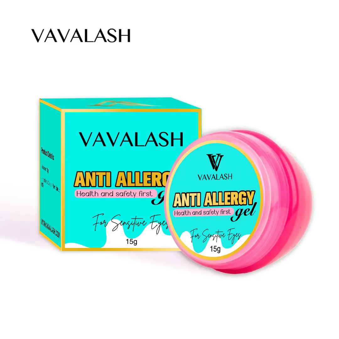 Colle à cils VAVALASH, gel anti-allergique, réduit les irritations