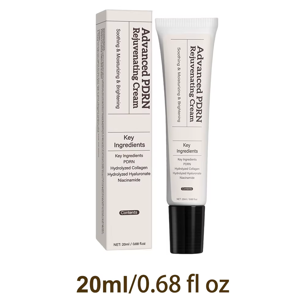 Crème rajeunissante PDRN avancée, hydratant visage au PDRN d'ADN de saumon pour raffermir la peau, c
