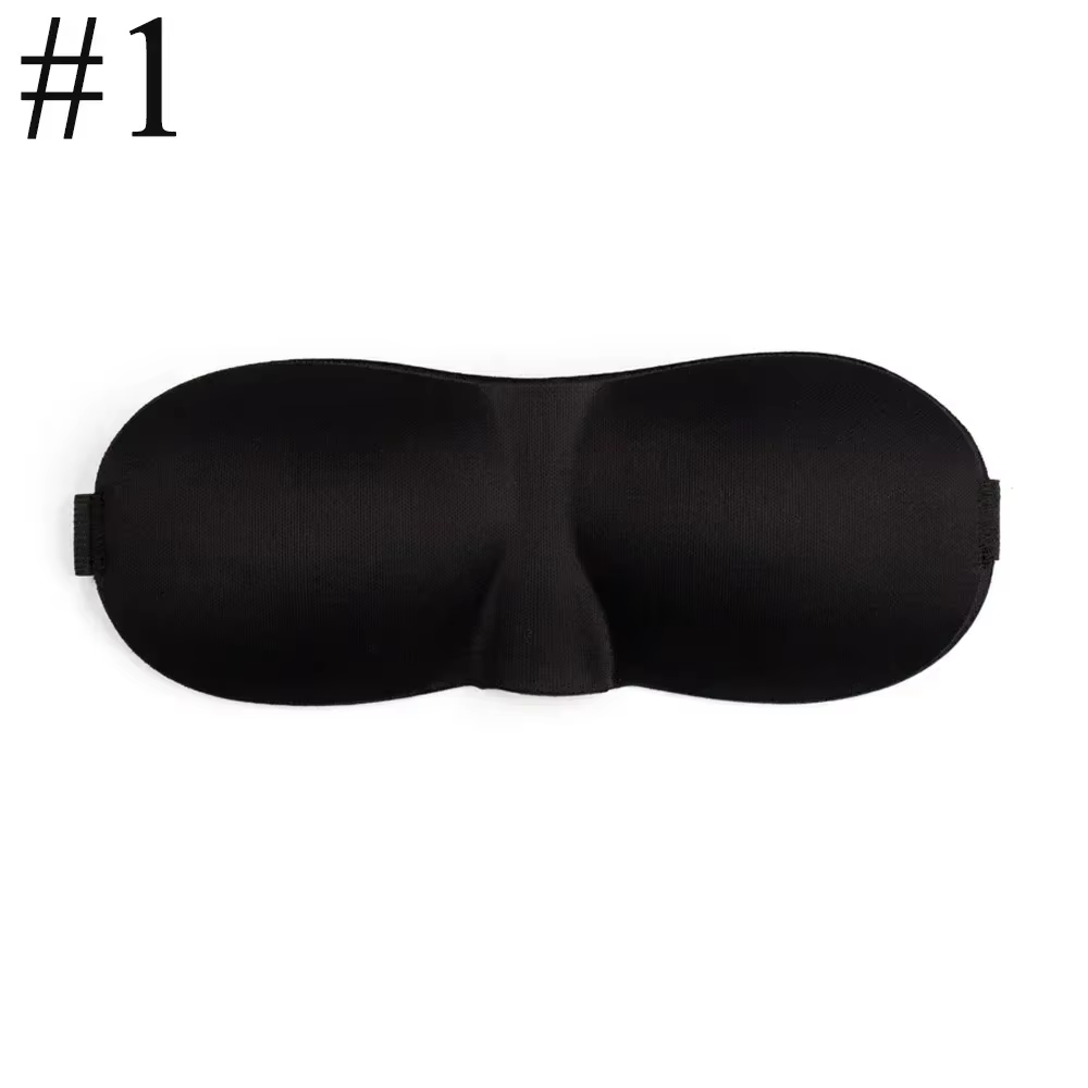 Masque pour les yeux pour dormir, tasse profilée 3D, bandeau Concave moulé, masques faciaux de nuit,