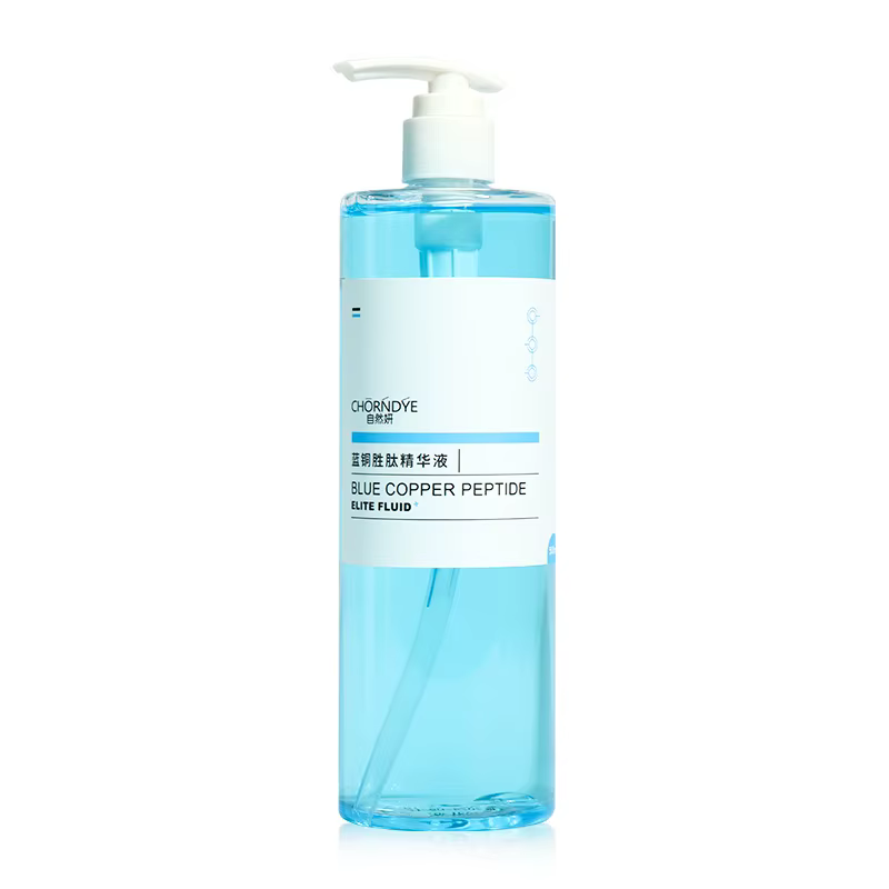 Sérum Visage au Cuivre et Peptides 500ml : Raffermissant, Réparateur, Antioxydant, Renforce la Barri