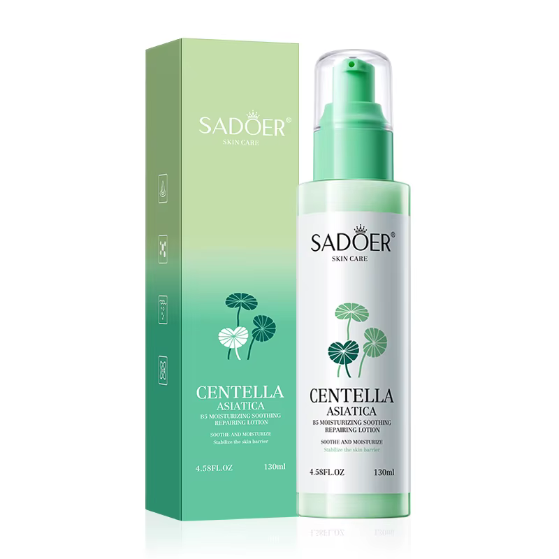 SADOER Lotion hydratante pour le visage à la Centella, anti-âge, anti-rides, apaisante, nourrissante