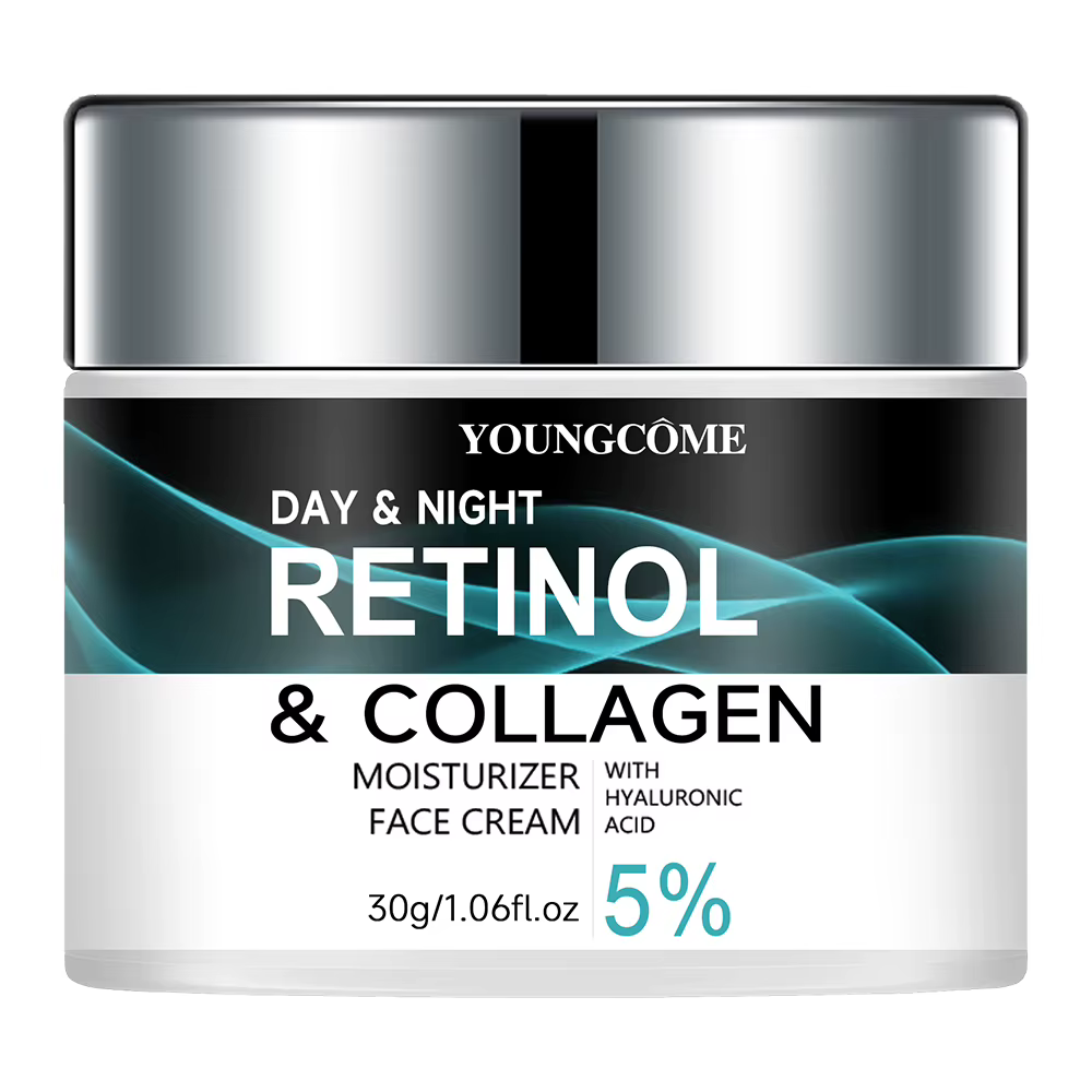 La crème au rétinol favorise l'élasticité de la peau et le lustre hydratant liftant raffermissant co