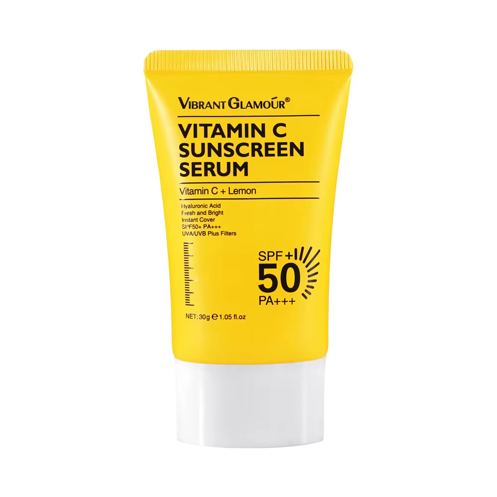 VIBRANT GLAMOUR éventuelles F 50 + PA +++-Sérum crème solaire UVA/Uremboursable, 50X C 3X ceramide h