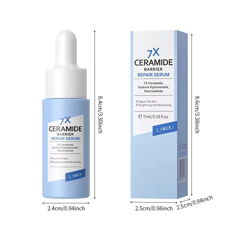 LAIKOU-Sérum réparateur de barrière aux céramides 7X, hydratation réfrigérateur, peau améliorée, tei