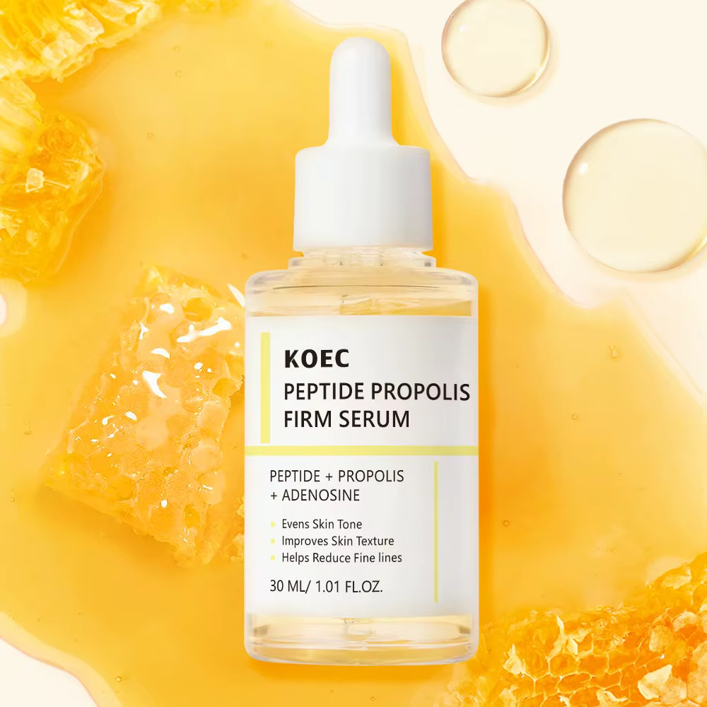 KOEC Peptide – sérum ferme à Propolis, hydratant, éclaircissant, réparateur, Anti-rides, améliore la