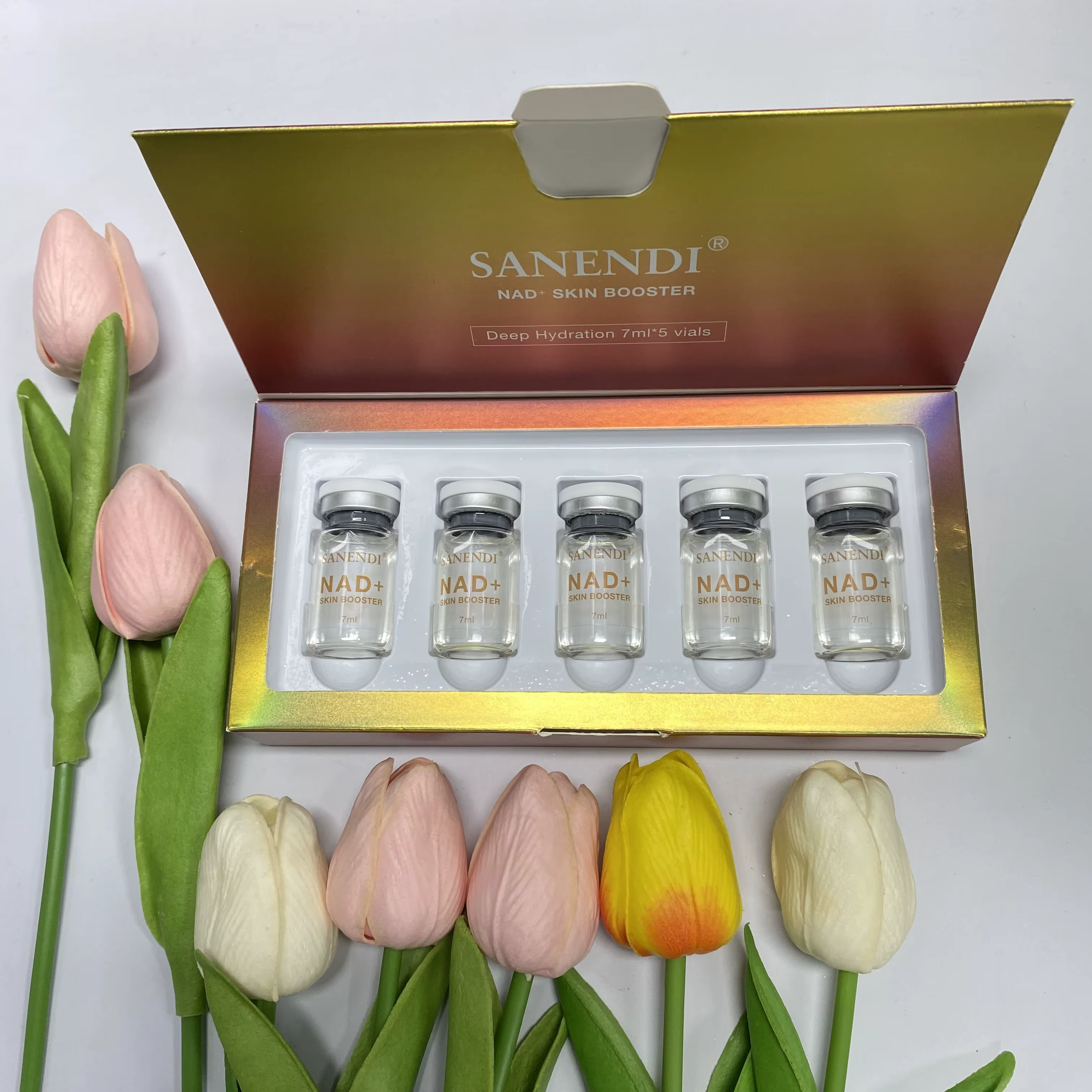 Le plus récent sérum NAD + pour le lifting du visage NAD Plus PDRN Essence Dr.Pen sérum pour le viei
