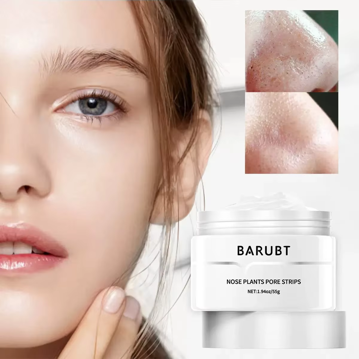 Dissolvant de points noirs efficace, masque nasal, bande de pores, masque noir, Peeling, traitement 