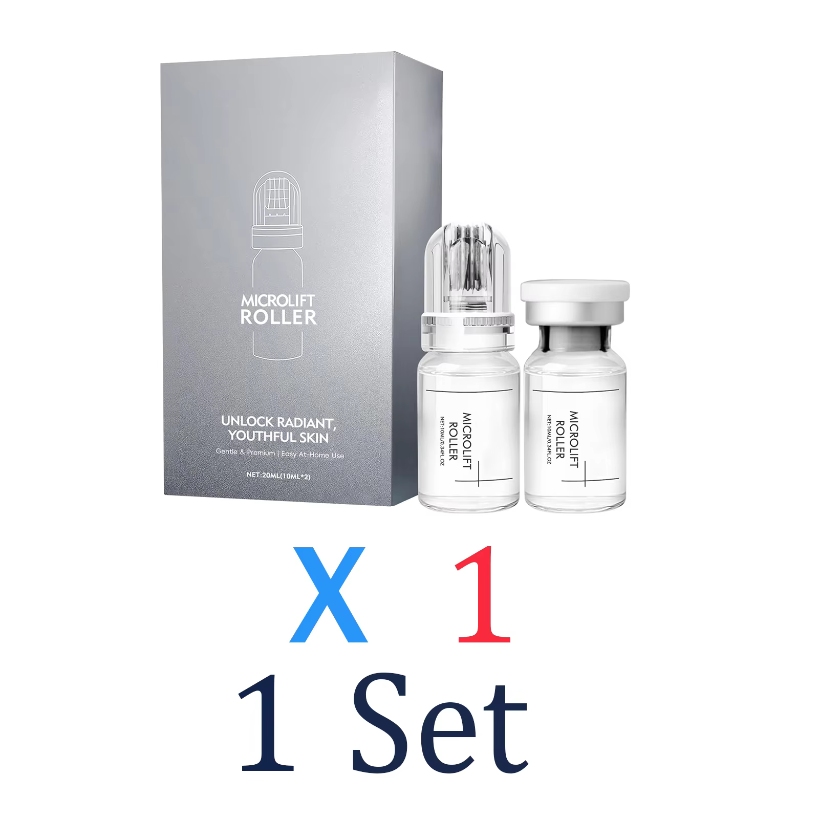 Sérum Éclaircissant Microneedle 0,25 mm – Hydratant et Réparateur, Hydratation Profonde, Stabilisati