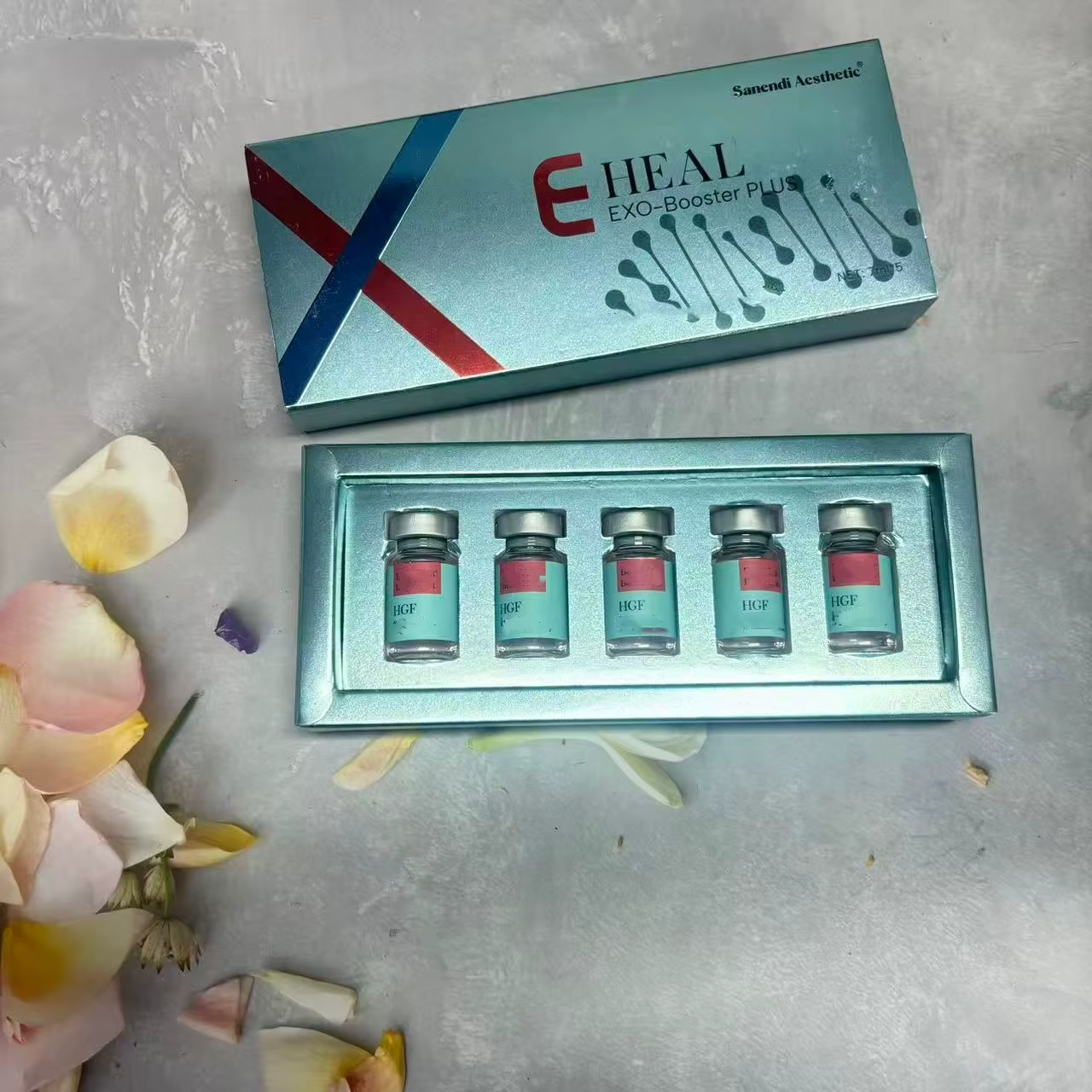 Sérum facial Sanendi EXO PLUS Skin Booster pour Dermapen, sérum Exoma, hydrate les ridules fines, 7