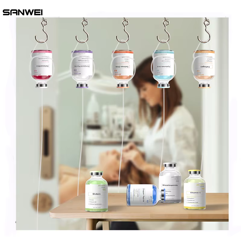 Sanendisalmon – sérum pour le visage, Kit de démarrage Dermapen, exosomes PDRN, vitamine, acide hyal