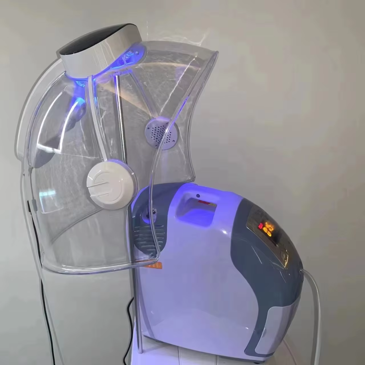 Machine faciale d'oxygène de haute qualité Spray hyperbare beauté O2derm masque Facial d'oxygène thé