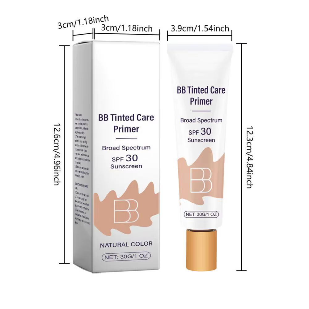 Crème BB 2026 – Fond de Teint Unifiant Teint, Maquillage Hydratant et Correcteur avec Protection Sol
