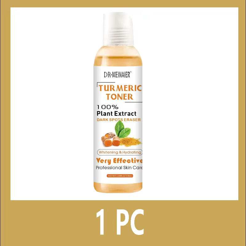 Sérum Éclaircissant au Curcuma pour le Visage, Correcteur Anti-Taches, Sérum Blanchissant Hydratant 