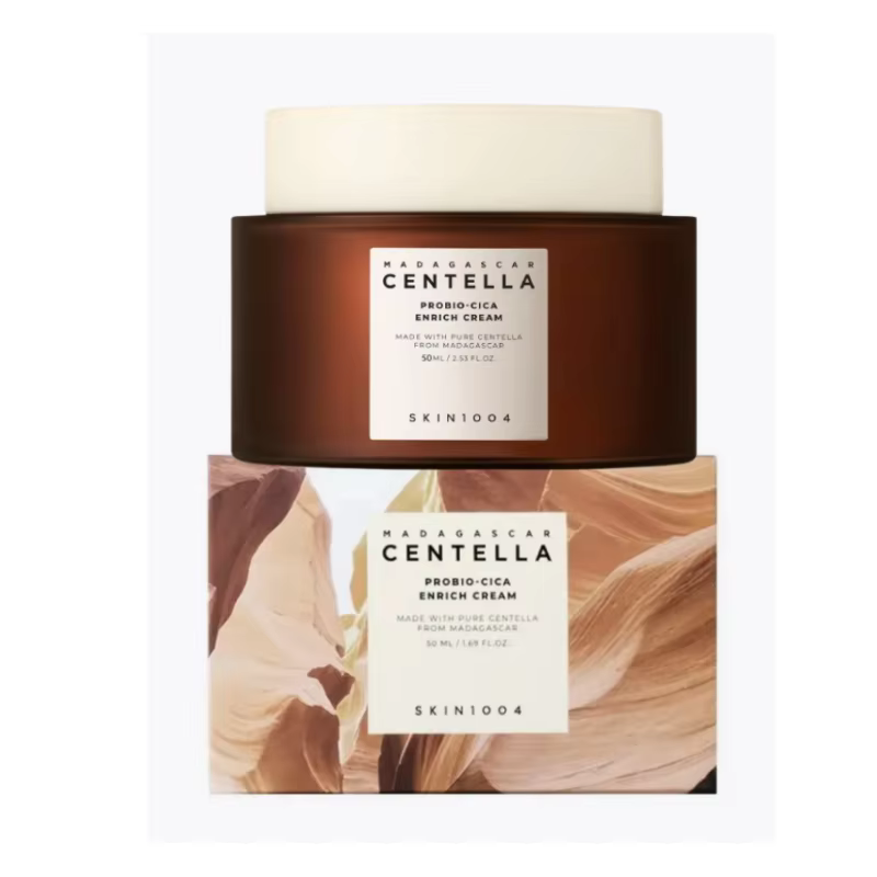 Crème enrichie Probio-Cica Centella de Madagascar Skin1004, crème hydratante pour le visage, crème é