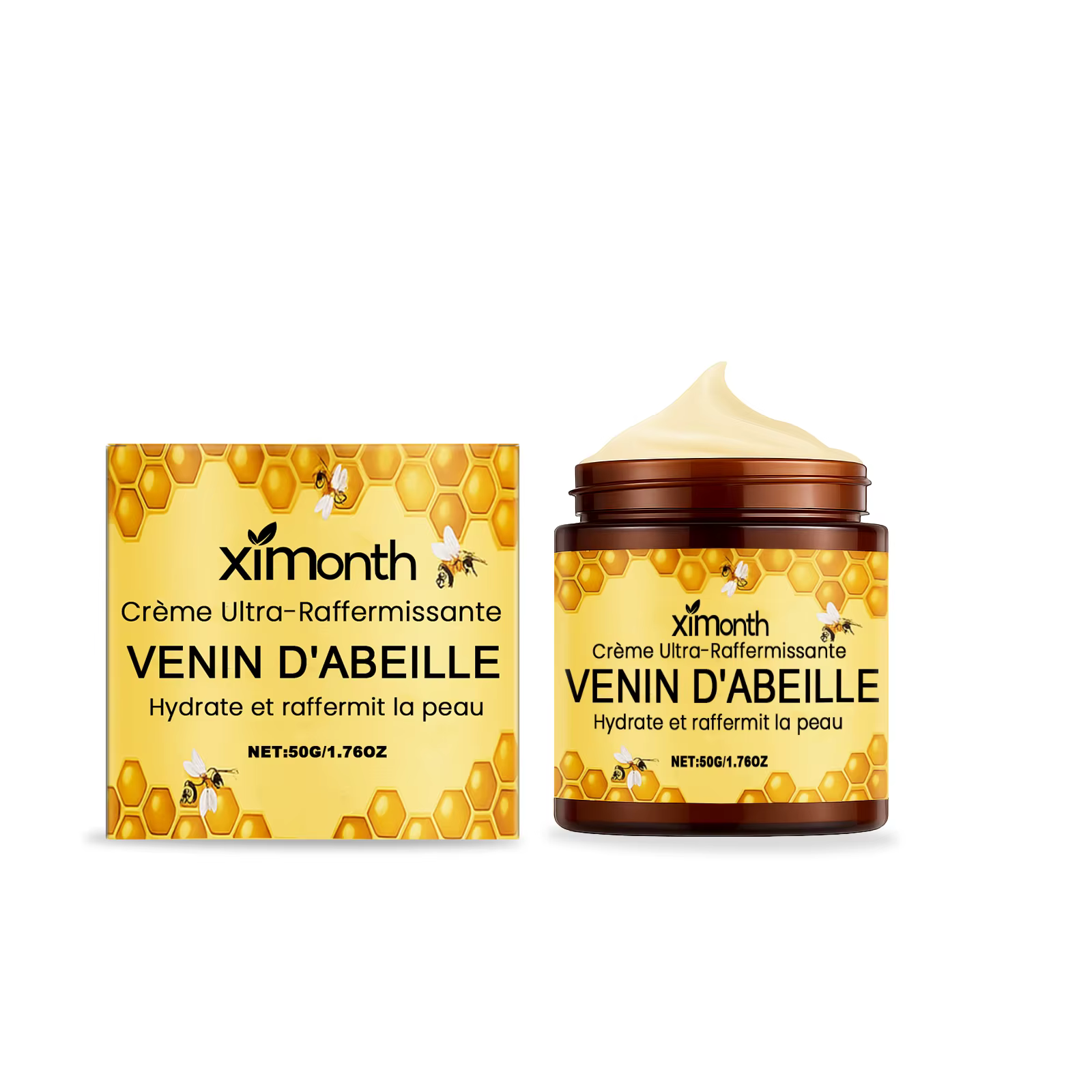 Crème de Lifting pour le visage au venin d'abeille, Anti-âge, raffermissante, raffermissante, raffer