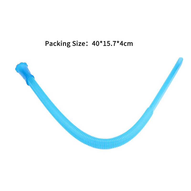 Tuyau de nettoyage de conduit d'aspirateur, outil portable anti-peluches, accessoire flexible pour l