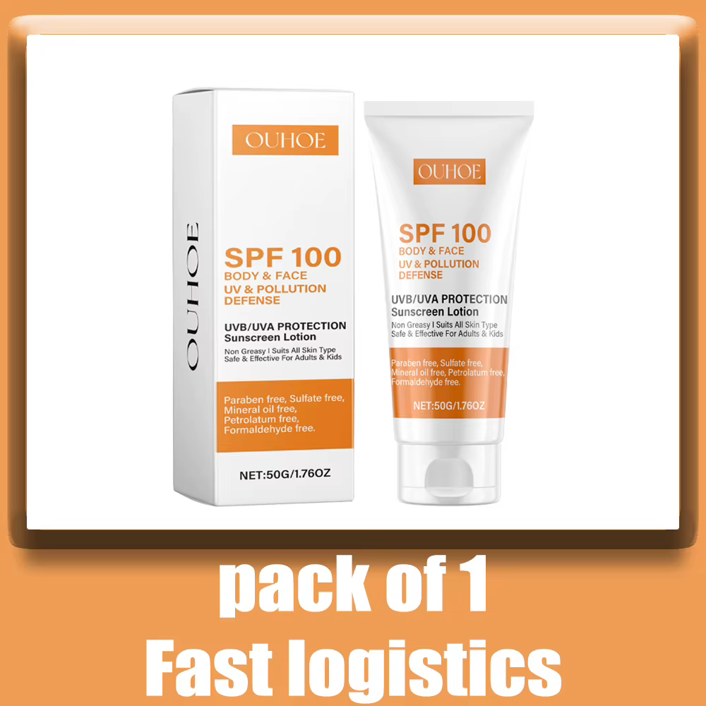 Crème solaire pour le visage et le corps, rafraîchissante et non grasse, crème isolante anti-âge SPF
