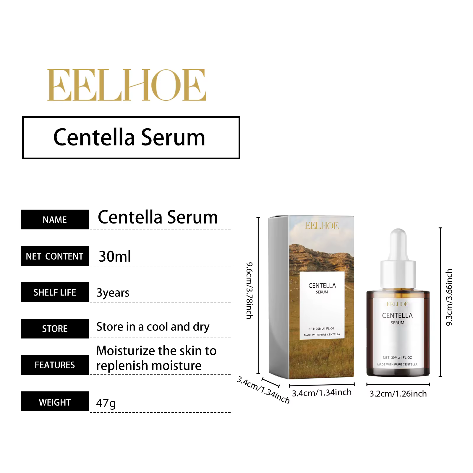 Coffret Soin Visage à la Centella : Huile Nettoyante, Nettoyant Visage, Sérum Réparateur Barrière Cu