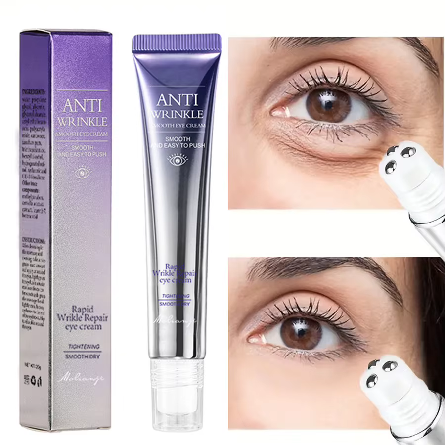 O'CHEAL crème Anti-rides pour les yeux hydratant cernes sérum rouleau masseur sacs pour les yeux aci