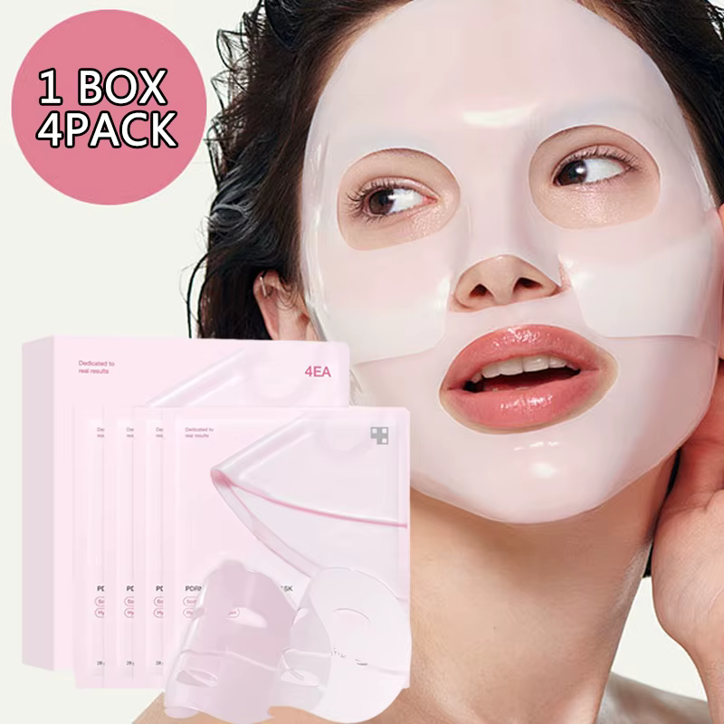 Masque au collagène de nuit, masque facial PDRN au salon, pour lueur en verre, élasticité de la peau