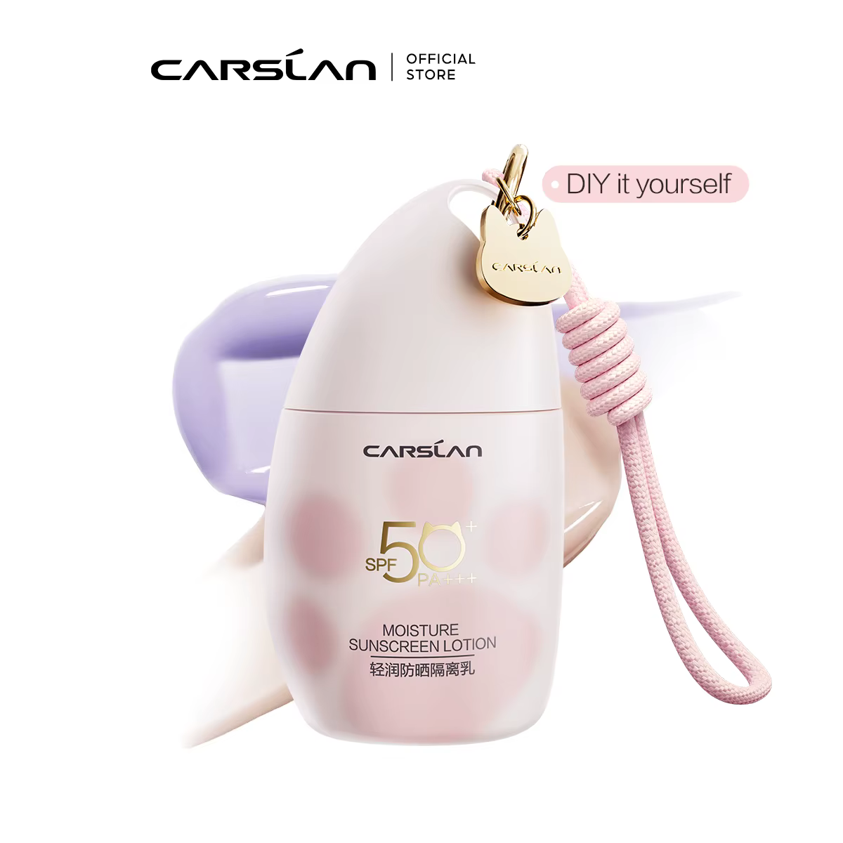 CARSLAN Lotion solaire hydratante haute Protection solaire apprêt visage hydratant résistant à la su