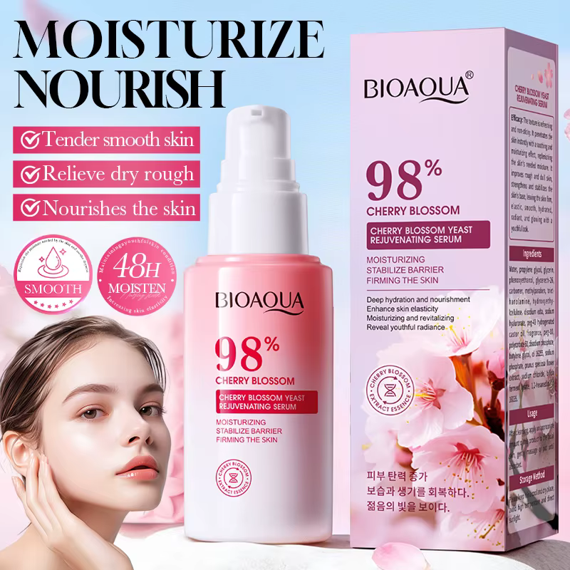 Sérum visage BIOAQUA Sakura hydratant anti-rides anti-âge éclaircissant essence pour le visage soin 