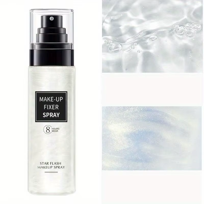 Spray fixateur de maquillage 100ml, Spray fixateur de maquillage, contrôle de l'huile longue durée, 