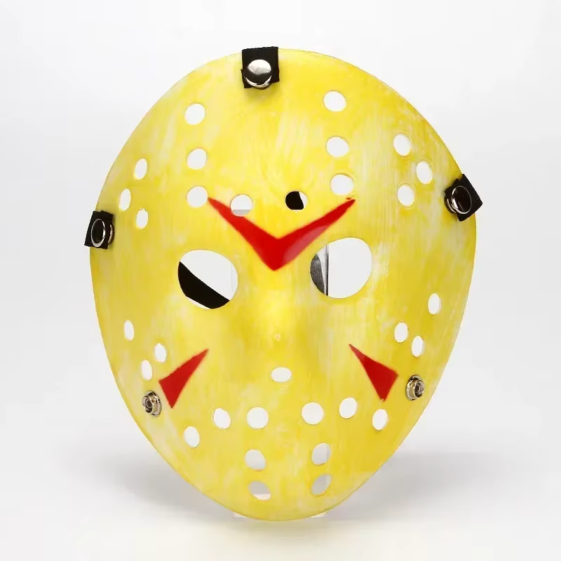 Accessoires parodie cadeau d'Halloween masque de hockey du film Jason vendredi le 13ème masque effra