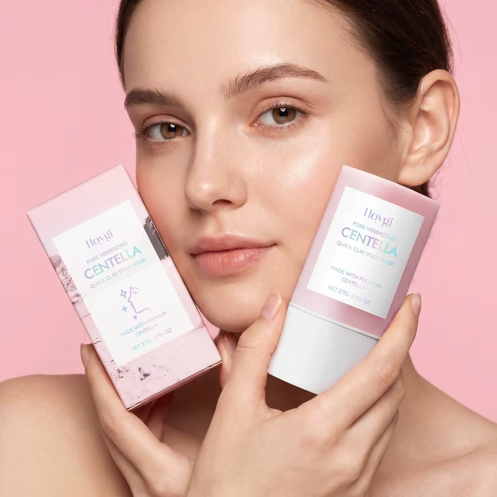 Masque en stick à l'argile de Centella, minimise les pores, hydratation rapide, apaisant, éclairciss
