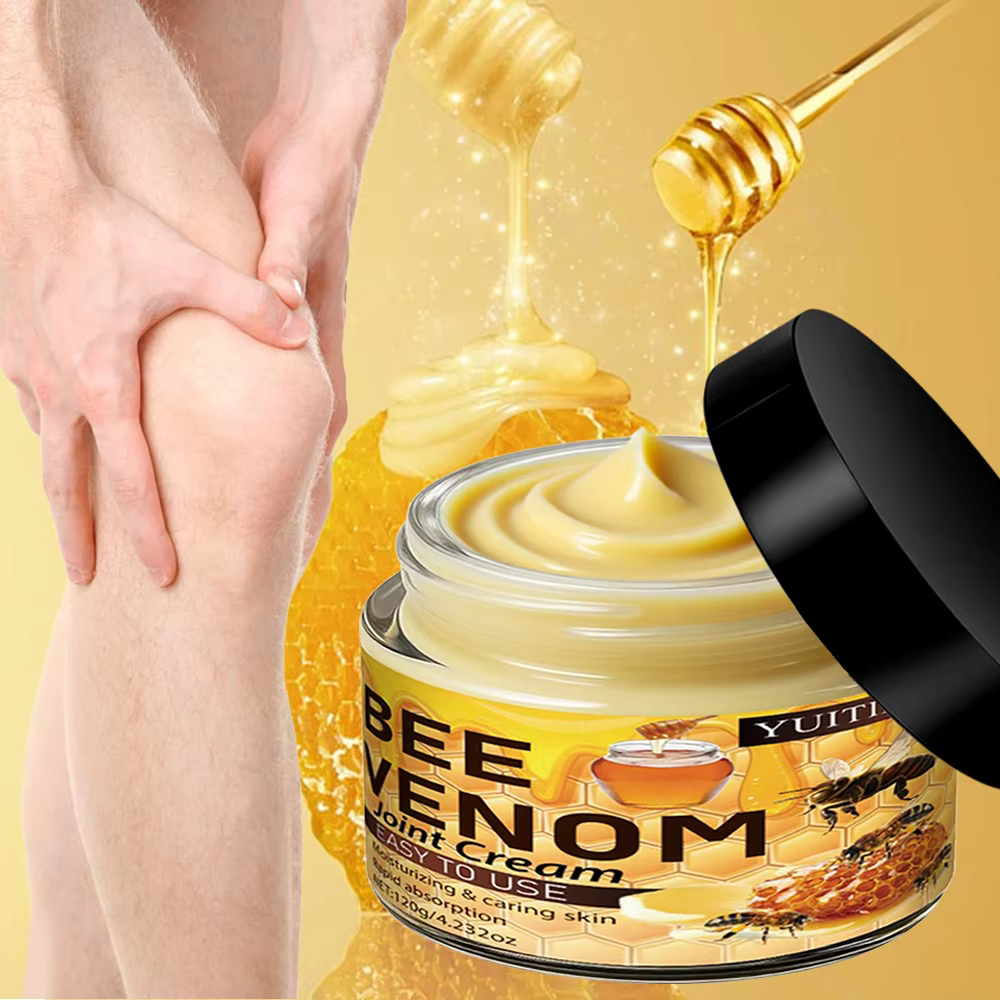 Crème articulaire au venin d'abeille 120g – Hydrate et soin pour toutes les articulations et la peau
