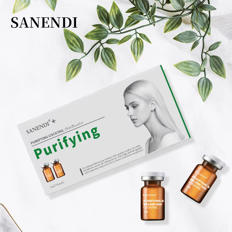 Sanendi sérum à Cocktail pour Ampoule faciale acide hyaluronique Dermapen purifiant hydratant Skinbo