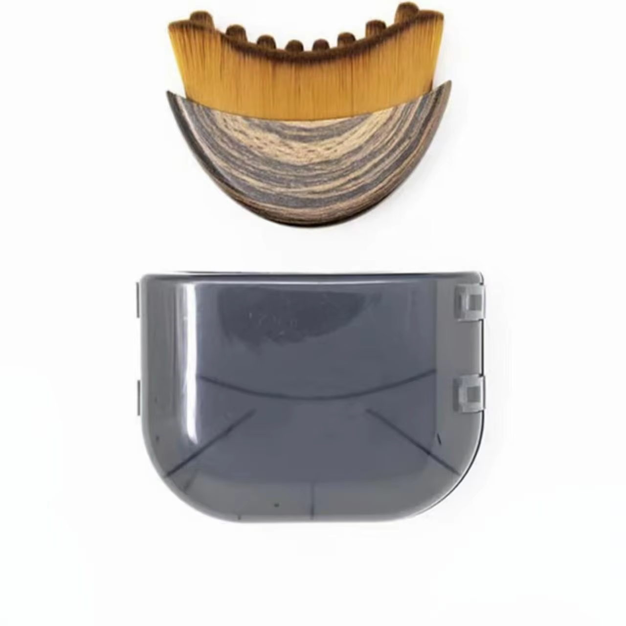 Brosse de massage lymphatique ergonomique pour le visage, le menton et la mâchoire, outil de soin de
