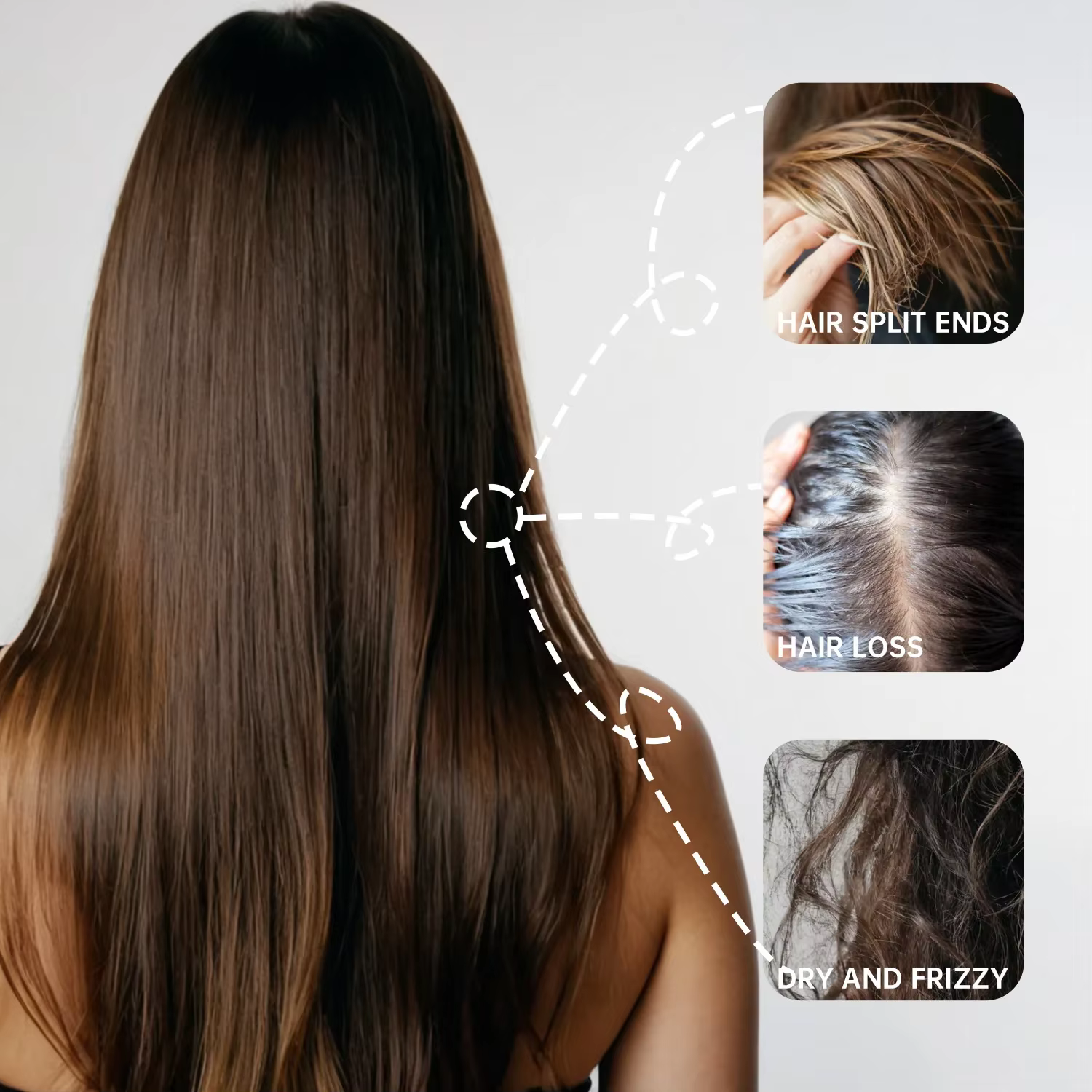 Shampoing à l'huile de Batana, apaisant pour le cuir chevelu, réparation Intense, nourrissant, avec