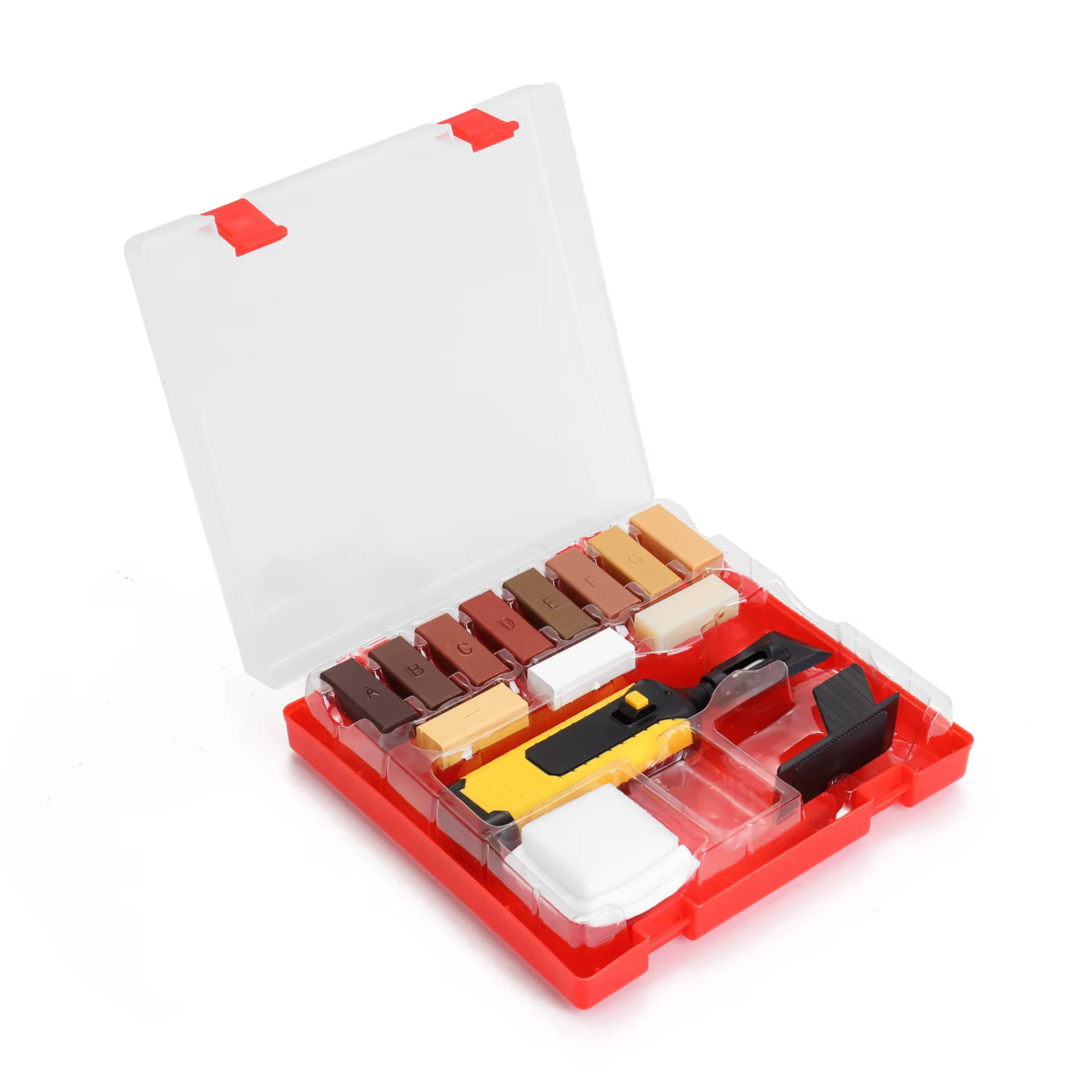 Kit de réparation de sol stratifié, système d'avertissement, plan de travail, boîtier robuste, puces