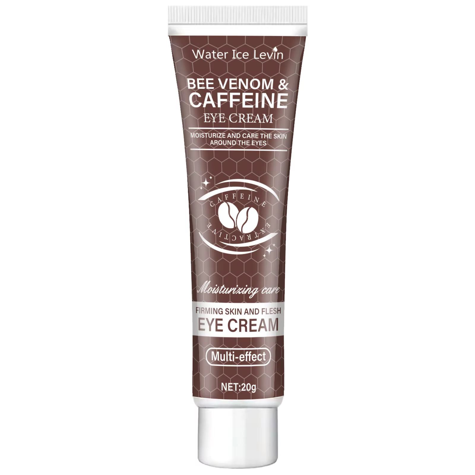 Crème Contour des Yeux Hydratante et Raffermissante Intensive à la Caféine Naturelle 20g, pour les P