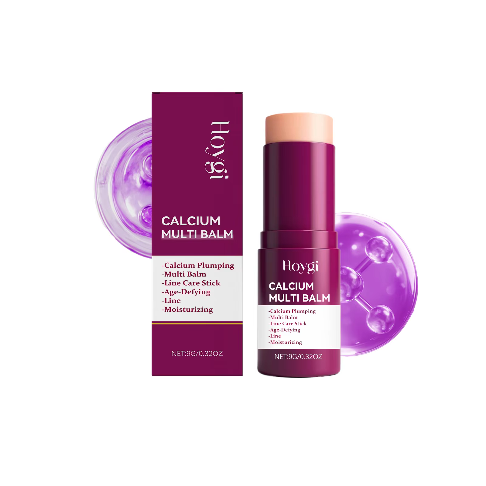 Bâton de crème hydratante multi-effet – Léger et hydratant, raffe la texture de la peau, utilisation