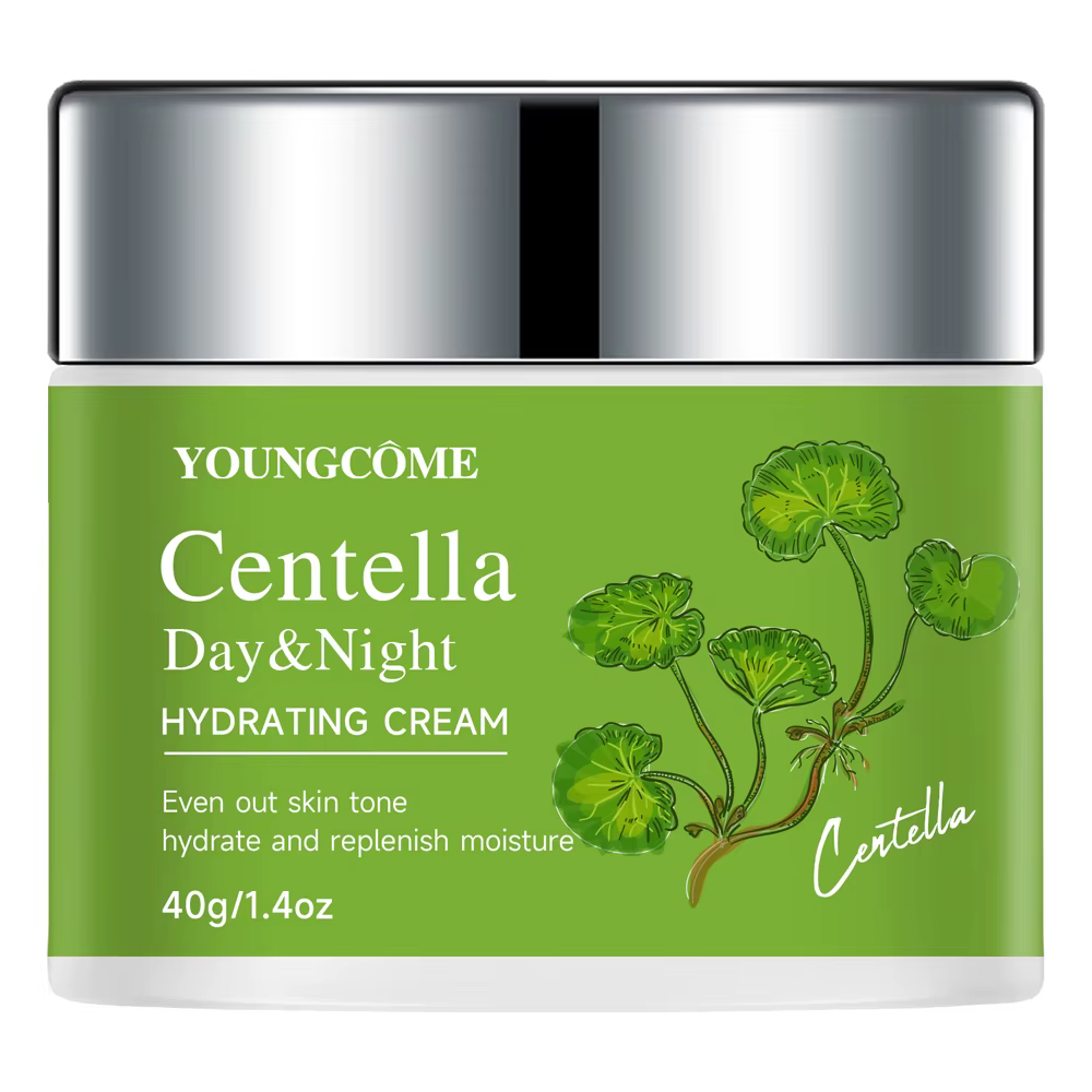 Centella Asiatica Hydratant Hydratant - Crème Apaisante pour le visage pour un teint uniforme, une h