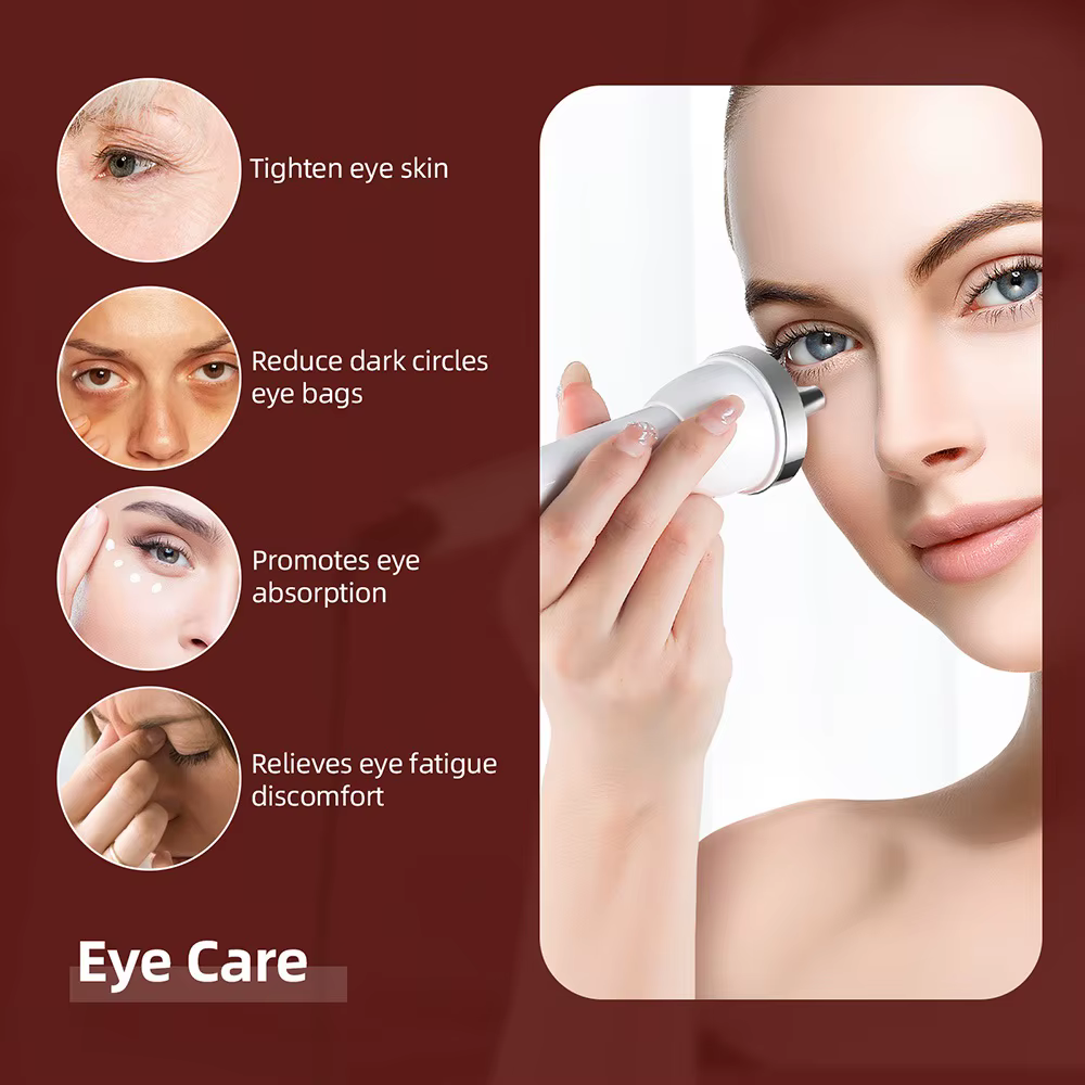 Appareil de beauté ultrasonique pour soins de la peau, Anti-vieillissement, haute fréquence, masseur