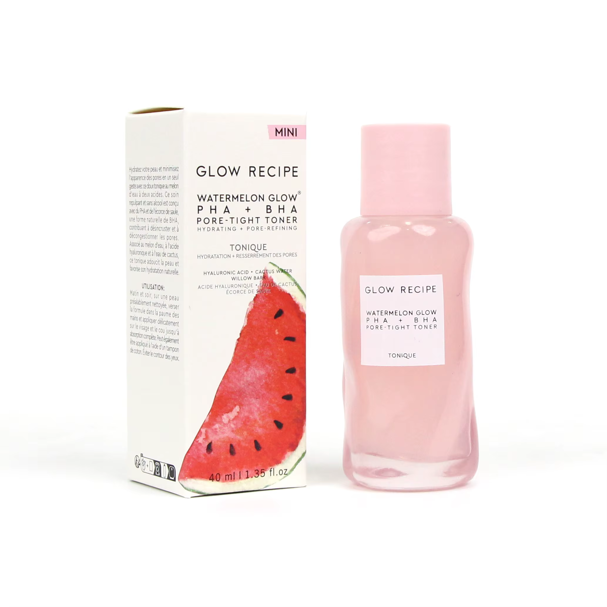 Soins de la peau Glow-Recipe pastèque Niacinamide rosée acide hyaluronique crème au goût de fruits