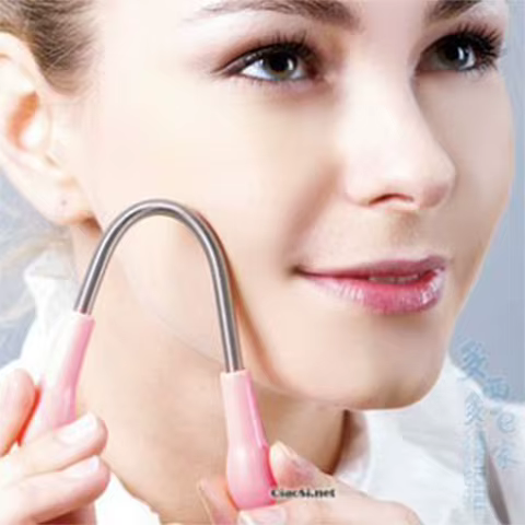Épilateur à ressort pour visage, joues, lèvres supérieures, crème d'épilation pour femmes, rasage, f