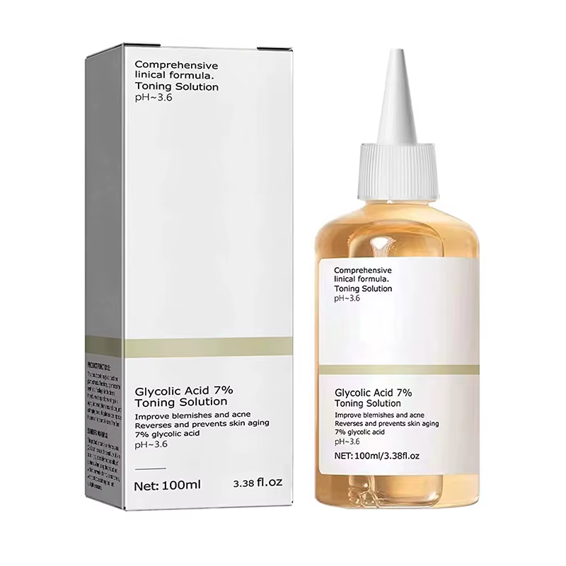 La Lotion cutanée à l'acide glycolique hydrate la peau avec 7% d'acide glycoliqueAcide glycoliqueAlo