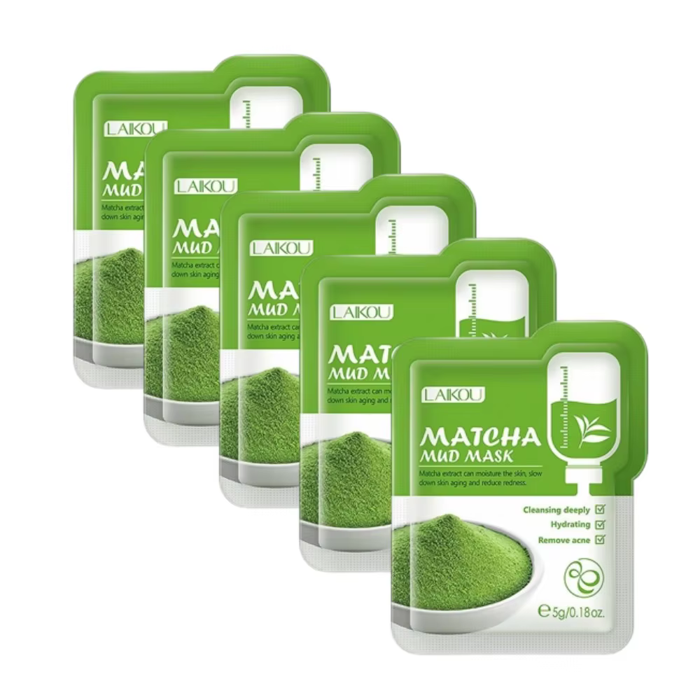 Masque de boue LAIKOU pour un nettoyage en profondeur, élimine l'acné, contrôle le sébum, hydrate, l