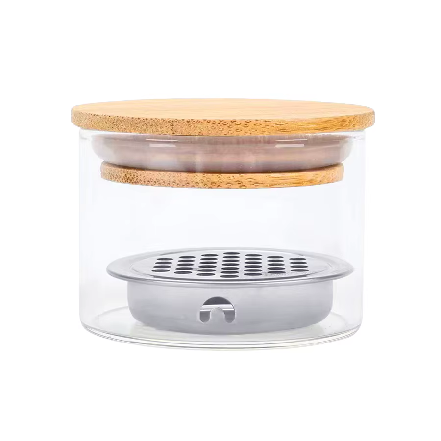 Filtre à mailles de verre Transparent, tasse de nettoyage de brosse à ongles pour vernis Gel et bros